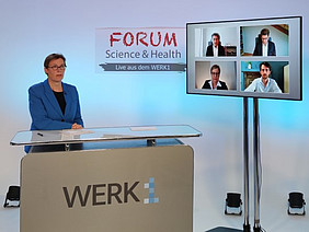 Datenwüste - Datenschatz: Forum Sceince& Health - live aus dem WERK1