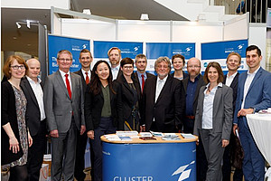 Der Stand des Bayerischen Biotechnologie Clusters auf den Deutschen Biotechnologietagen 2019 in Würzburg. 