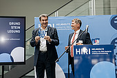 Grundsteinlegung Helmholtz Institut HIRI in Würzburg